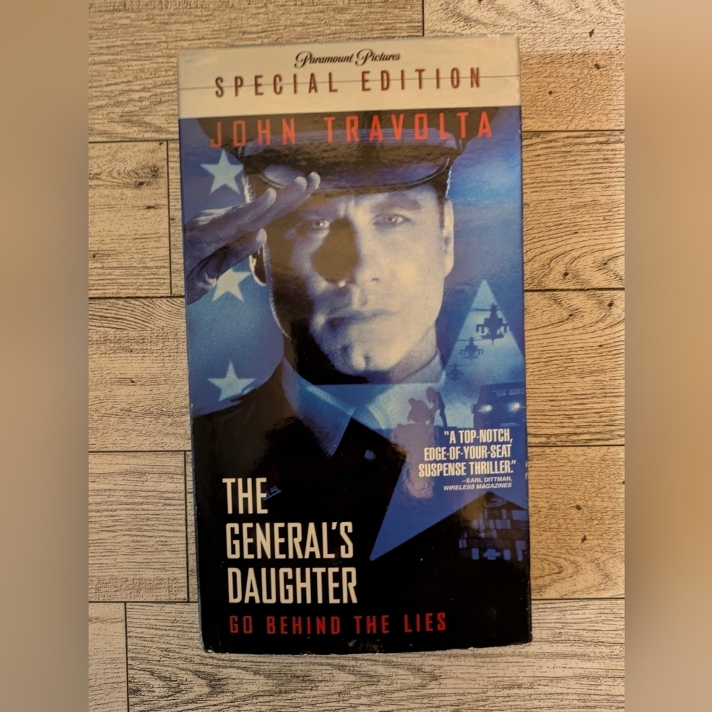 The General's Daughter Special Edition VHS
